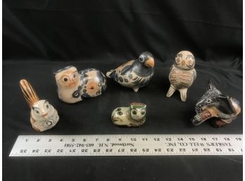 Decorative Animal Figurines From Mexico