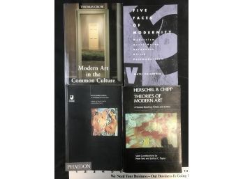 4 Books On Modern Art