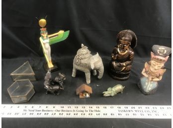Decorative Items, Metal Elephants, Statues