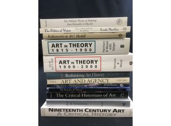 12 Books  On Art, History, And Theory