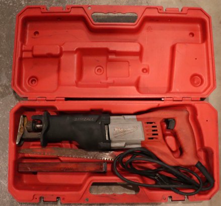 Lot 204V- Milwaukee Corded Sawzall In Case - Power Tools