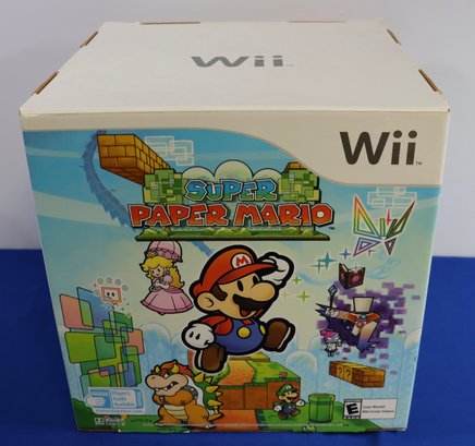 Lot 140- Vintage Wii Console Box - BOX ONLY - 2007 - Nice