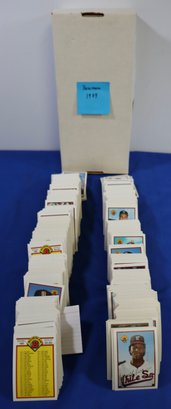 Lot 126 - 1989 Bowman Baseball Card Set - Over 400 Cards In Case