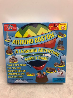 Lot 521 - Around Boston Sealed Family Board Game TS Shure