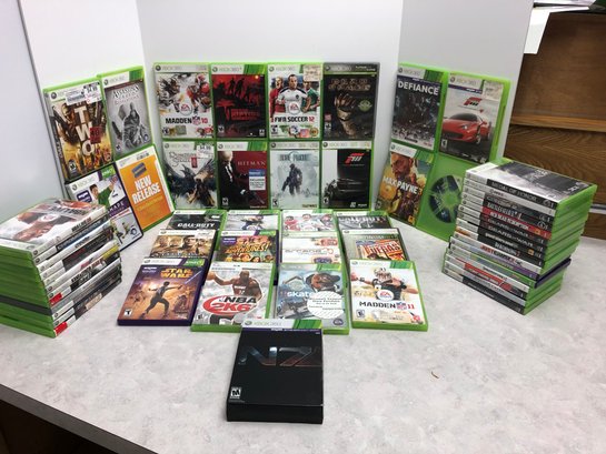 Lot 538 - Xbox 360 Game Lot  - Gears Of War - Assassin's Creed - Call Of Duty - N7 - Tony Hawk - Blockbuster