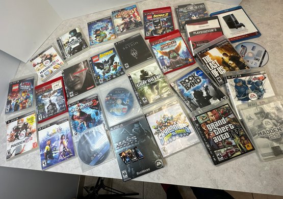 Lot 400 - Vintage Lot Of PS3 Video Games