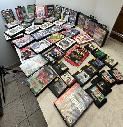 Lot 401 - Vintage Lot Of SEGA Genesis Video Games