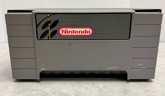 Lot 2- Nintendo Game Storage Box Container