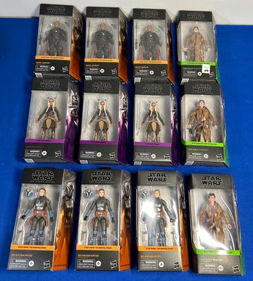 Lot 86- Star Wars The Black Series Figures- Brand NEW!! Lot Of 12