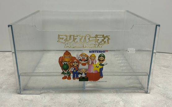 Lot 90- Nintendo 64 Mario Party Game Holder/plastic - 1998