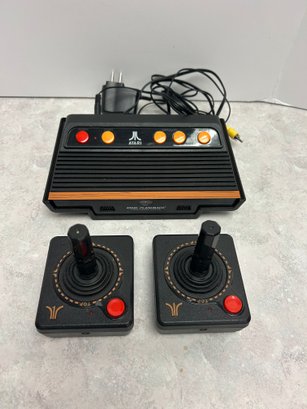 Lot 95- Atari Flashback Console W/controllers