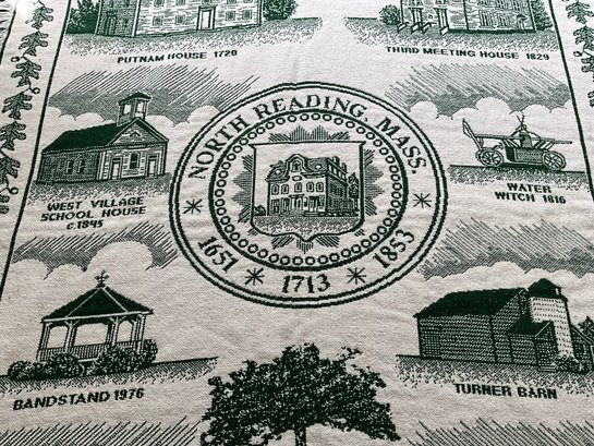 Lot 339- North Reading Historical Society Lap Blanket