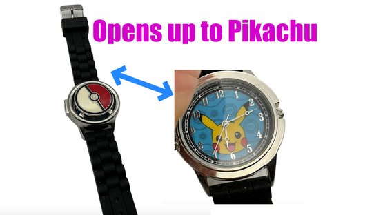Lot 461- 2017 Pokeman Pikachu Spin Top Watch