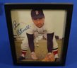 Lot 117- Vintage Framed Signed Photograph Of Rico Petrocelli