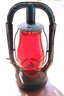Lot 116- Early 1900s Dietz Monarch Railroad Red Globe Kerosene Lantern Tubular