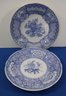 Lot 115-  Spode Blue Room Collection Regency Series Lot Of 5 Dinner Plates - New Old Stock