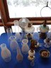 Lot 125- Oil Lamps - Lanterns - Hurricane Glass Globe Lot - Glass Chimneys - Lot Of 24