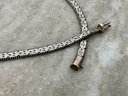 Lot 95- Sterling Silver Italy Necklace