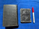 Lot 396- 2 Antique Religious Books Psalms - Church Psalmody 1844 & Book Of Psalms Original Hebrew 1861
