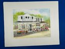 Lot 432- North Reading Art - Ryers Country Store - Watercolor Painting Louise Anderson
