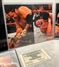 Lot 8- SIGNED! Inc COA - Professional Wrestlers - WWF - Rhino - Cage - Samoa Joe - AJ Styles - Photos And Dvd