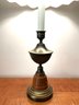 Lot 93- Tall Vintage Trophy Table Lamp - 35 Inches