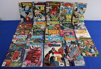Lot 123 - Marvel D.C. Comics Uk Ltd. Lot Of 38 - 1991-92