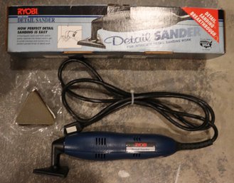 Lot 205V- Ryobi Corded Detail Sander In Box - DS-1000 - Power Tools