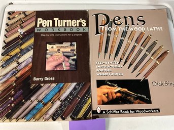 Lot 109 - Pens From The Wood Lathe - Pen Turners Workbook - Step By Step - 9 Projects - Woodworking