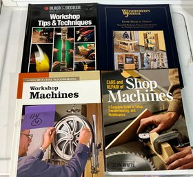 Lot 114 - 4 Books - Proven Shop Tips Woodworking - Techniques - Projects - Machines - Workshop - Woodworker