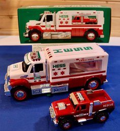 Lot 211 - Hess Toys Ambulance & Rescue - New In Original Box - 2020