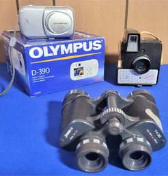 Lot 265B - 3 Piece Camera & Binocular Lot - Jason - Olympus, Imperial