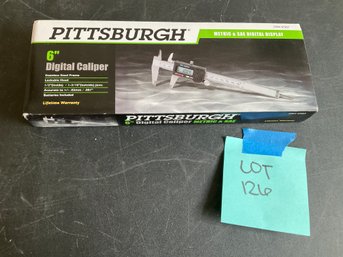 Lot 126 - NEW Pittsburgh 6 Inch Digital Caliper