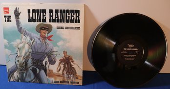 Lot 250- 'The Lone Ranger' Original Radio  Broadcast Vinyl Record - 1972