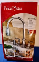 Lot 246- Price Pfister 531 Series Hanover SS Kitchen Pull-out Faucet - New In Box