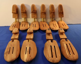 Lot 518 -  Five Pair Of Cedar Wood Shoe Tree Inserts - Size XL - Allen Edmonds