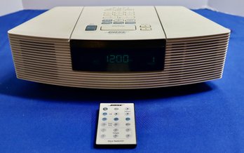 Lot 412- Bose Wave Stereo Radio / CD Player With Remote Control