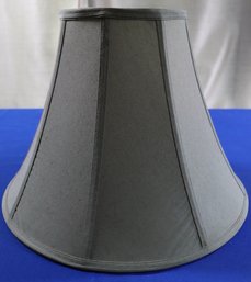 Lot 254- Light Green / Gray Fabric Lamp Shade - Well Made