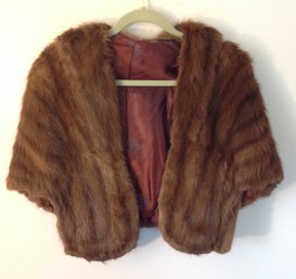 Lot 524BB - Woman's Mink Stole MSD Monogram