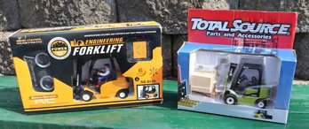 Lot 122- Diecast & R/C Fork Lift Toys In Original Box