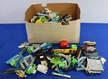 Lot 137- BIG BIG BIG Box Of Fisher Price Construx Assorted Toy Lot - 1980's
