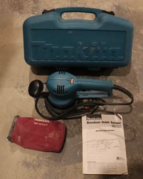 Lot 224V- Makita Corded Random Orbit Sander In Case - B05021