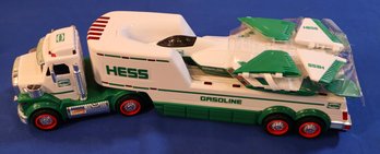 Lot 206 - Hess Toys Truck & Jet - New In Original Box - 2010