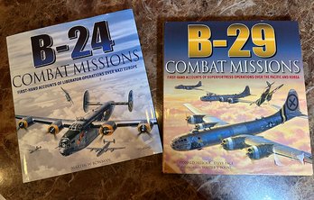 Lot 333CAN - Two Great Military Books - B24 & B29 Combat Missions First Hand Korea, Germany