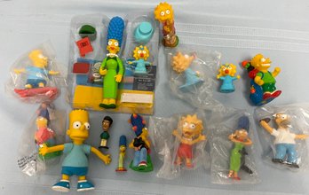 Lot 586- The Simpsons Lot - Bart- Homer- Marge- Baby -lisa- Apu Some Sealed