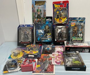 Lot 592- Super Fun Lot Of Sealed Mixed Toys - Transformers - Spice Girls - Peewee - Some Vintage!