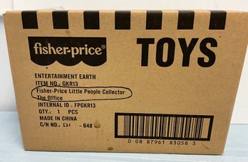 Lot 594- THE OFFICE! Sealed Box Of Little People Figures By Fisher Price