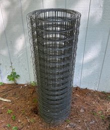 Lot 381SHED - Roll Of Galvanized Chicken Wire - 3 Ft High - Good Condition