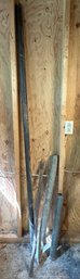 Lot 392SHED - Heavy Metal Conduit - One Is 7 Feet Long! - Pipes