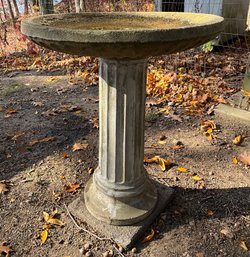 Lot 1- Calling All Birds! Beautiful Bird Bath - In Two Pieces